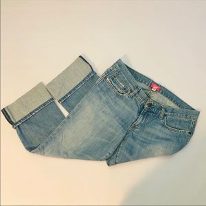 Abercrombie and Fitch boyfriend jeans